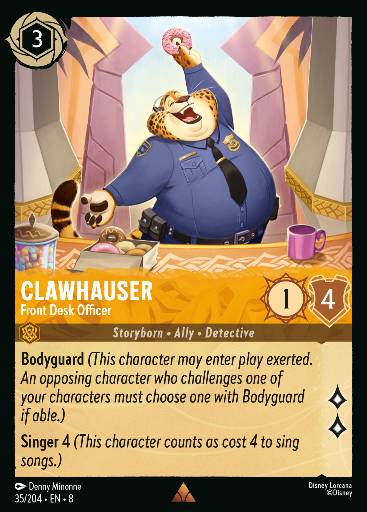 Clawhauser - Front Desk Officer