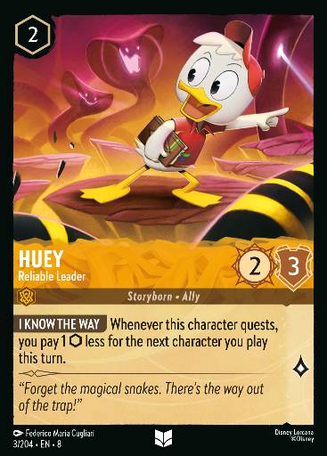 Huey - Reliable Leader