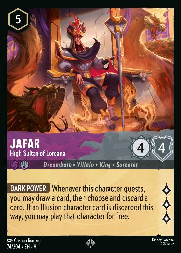 Jafar - Sommo Sultano di Lorcana