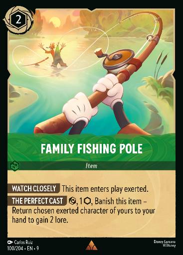 Canna da Pesca di Famiglia
