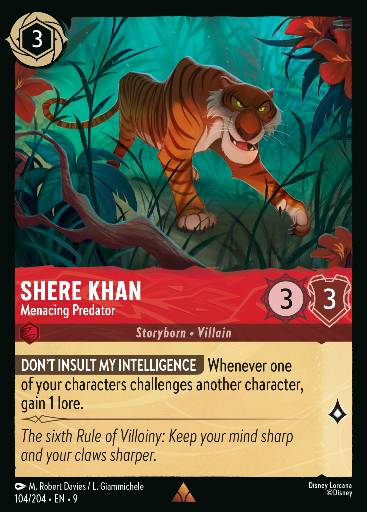 Shere Khan - Predatore Minaccioso