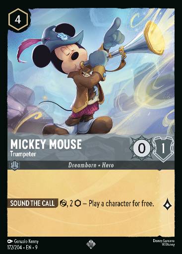 Micky Maus - Trompeter