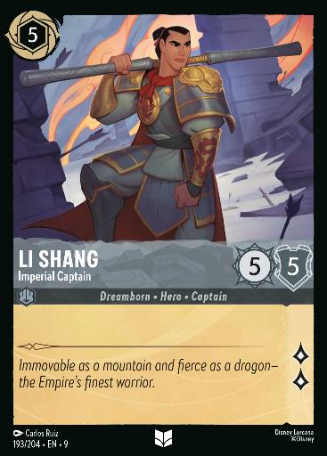 Li Shang - Hauptmann des Kaisers