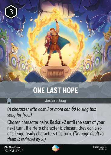 Bleibt nur eine Hoffnung