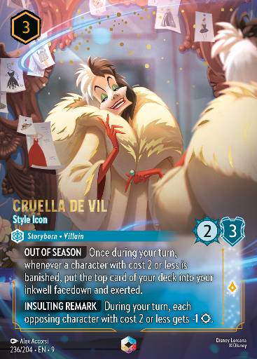 Cruella De Vil - Stilikone
