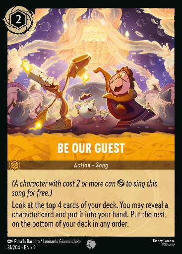 Be Our Guest