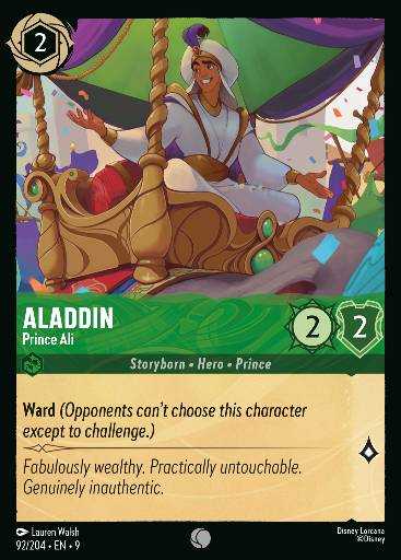 Aladdin - Principe Ali