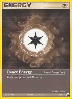 Énergie réaction