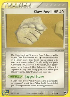 Klauenfossil