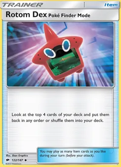Pokédex Rotom - Modo Pokévisor
