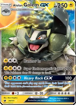 Grolem d’Alola GX