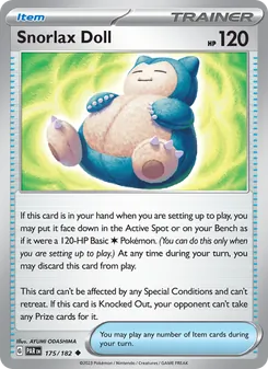 Bambola Snorlax