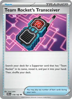 Team Rockets Transceiver