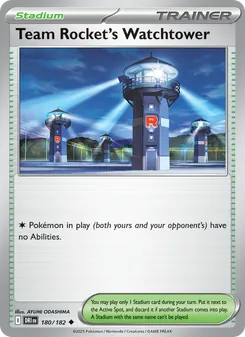 Team Rockets Wachturm