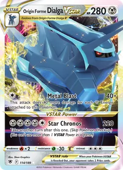 Dialga Originale V ASTRO