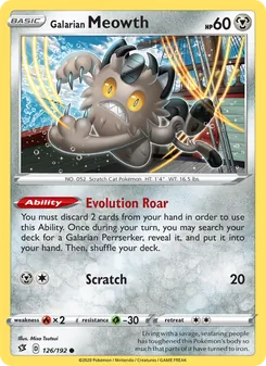 Meowth de Galar