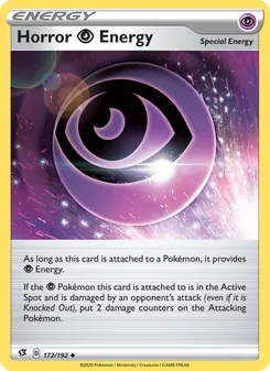 Énergie Psychic Frayeur