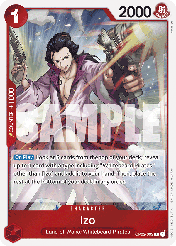 Izo (OP03-003) (Reprint)
