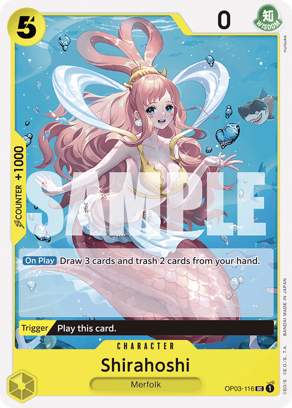 Shirahoshi (OP03-116) (Reprint)
