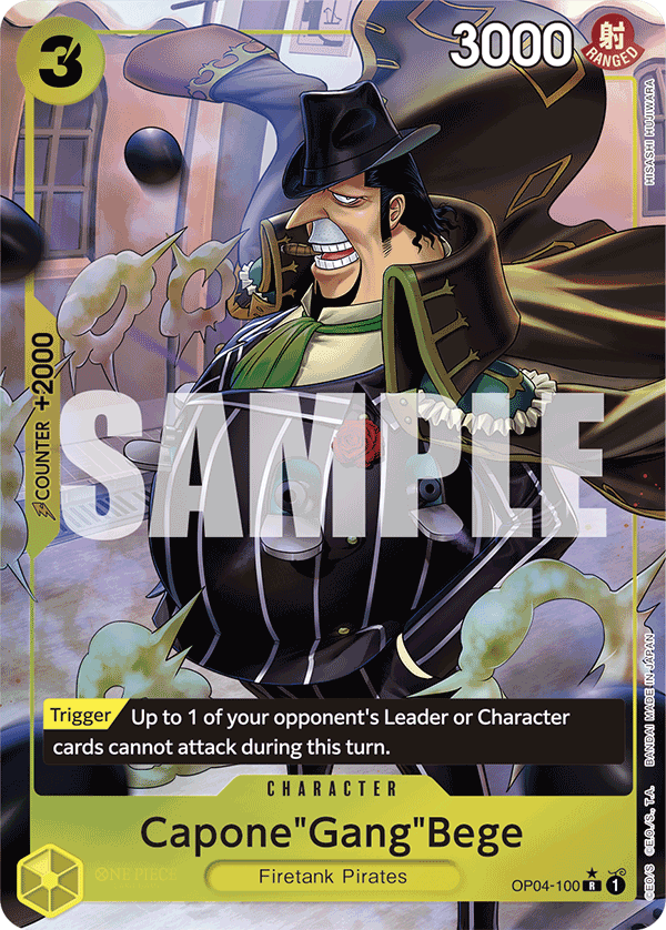 Capone"Gang"Bege (OP04-100) (Full Art)