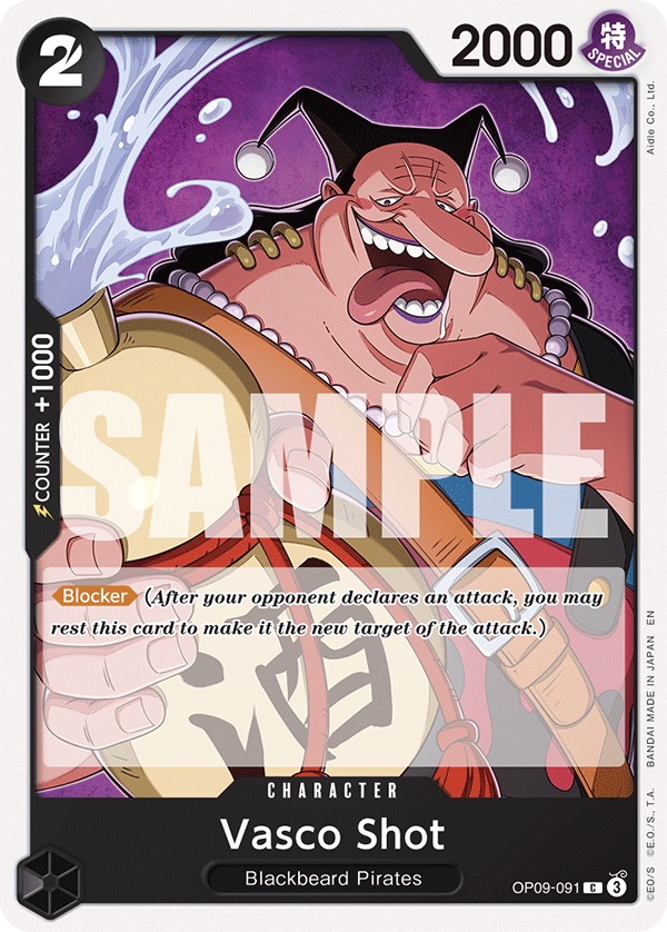 Vasco Shot (Reprint)