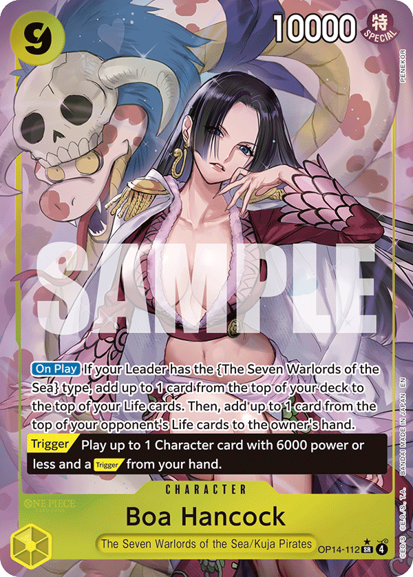 Boa Hancock - OP14-112 (Alternate Art)