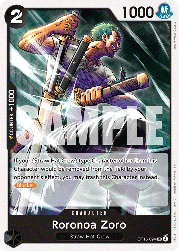 Roronoa Zoro (OP15-094)