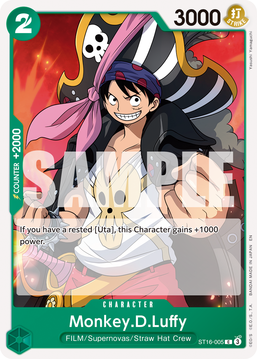Monkey.D.Luffy - ST16-005 (Reprint)