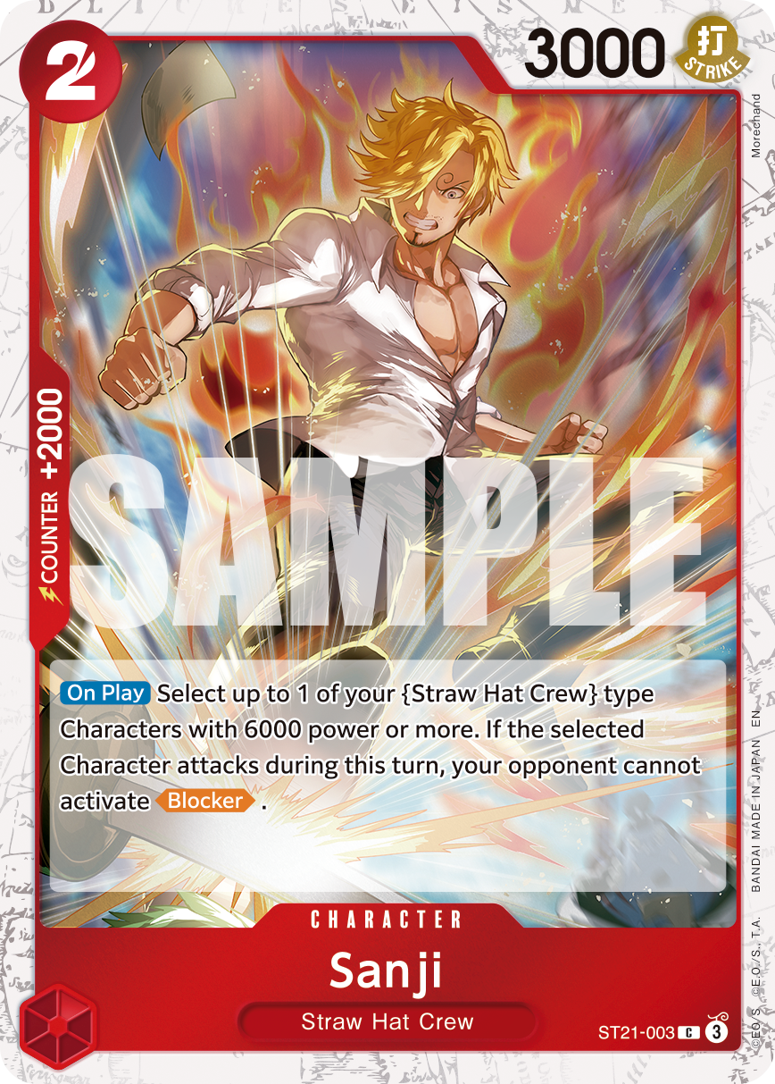 Sanji - ST21-003 (Pirate Foil)