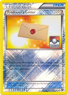 Professor's Letter (Pokemon League)