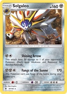 Solgaleo (Water Web Holo)