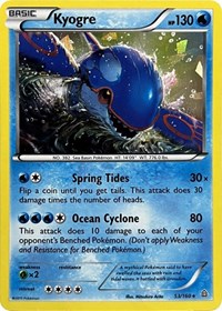Kyogre (Cracked Ice Holo)