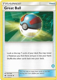 Great Ball (25) (Alolan Ninetales Half-Deck)