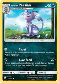Alolan Persian (Cosmos Holo)
