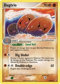 Dugtrio (EX Crystal Guardians)