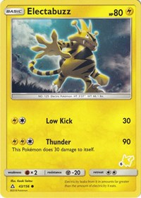 Electabuzz (#6 Pikachu Stamped)