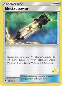 Electropower (#34 Pikachu Stamped)