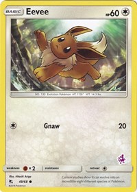 Eevee (Mewtwo Stamped)