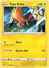 Tapu Koko (Non-Holo)