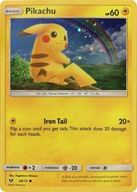 Pikachu (Cosmos Holo)