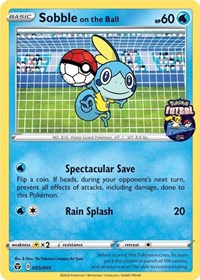 Sobble on the Ball (Pokemon Futsal)