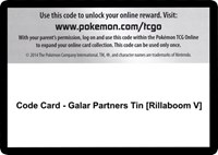 Code Card - Galar Partners Tin [Rillaboom V]