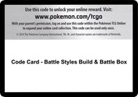 Code Card - Battle Styles Build & Battle Box