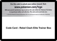 Code Card - Rebel Clash Elite Trainer Box