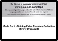 Code Card - Shining Fates Premium Collection [Shiny Dragapult]