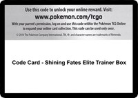 Code Card - Shining Fates Elite Trainer Box