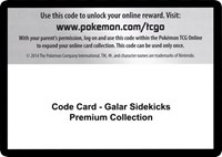 Code Card - Galar Sidekicks Premium Collection