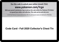 Code Card - Fall 2020 Collector's Chest Tin