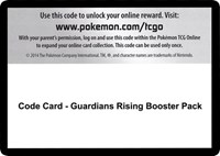 Code Card - Guardians Rising Booster Pack