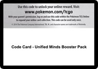 Code Card - Unified Minds Booster Pack